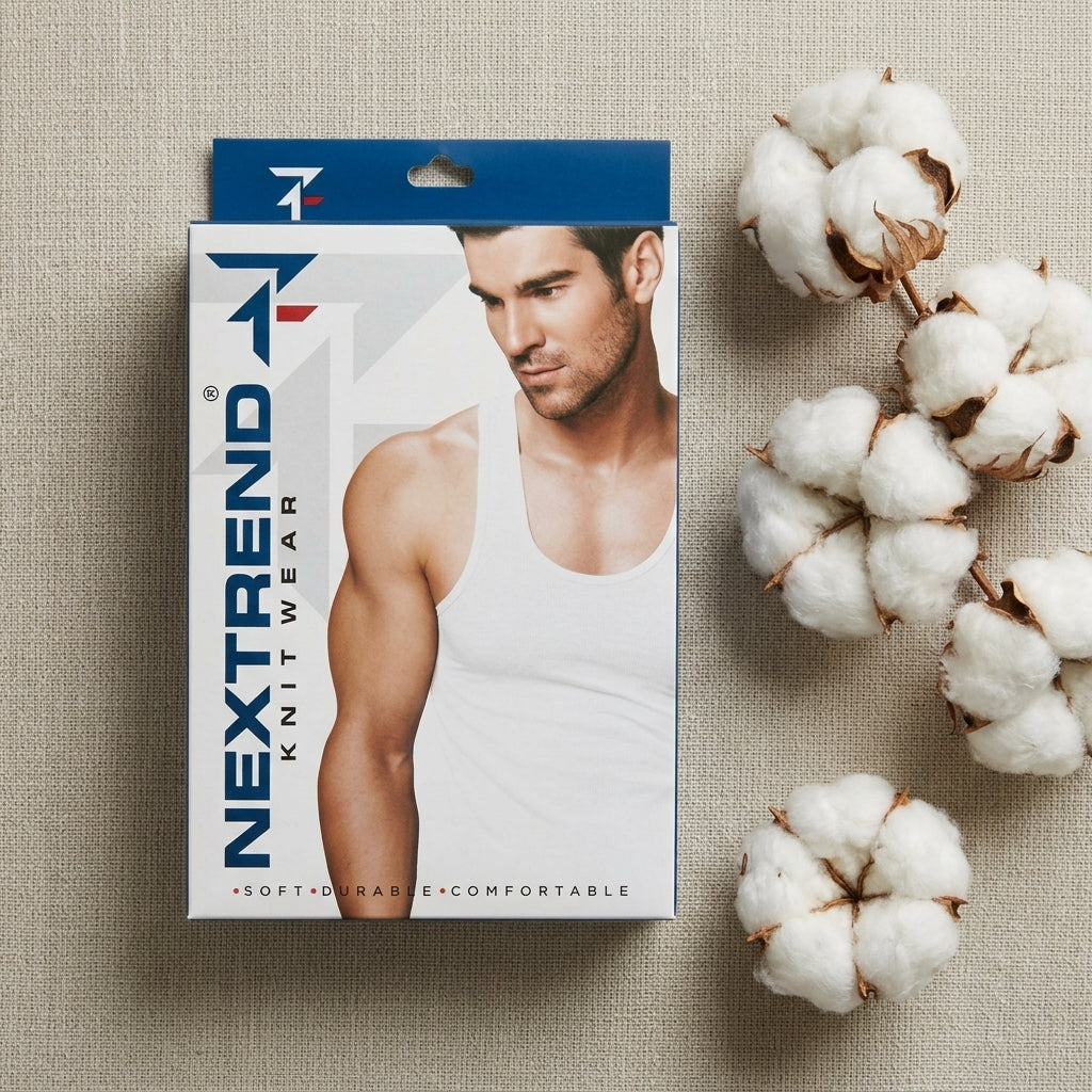 Nextrend CloudSoft Cotton Vest - Sleeveless